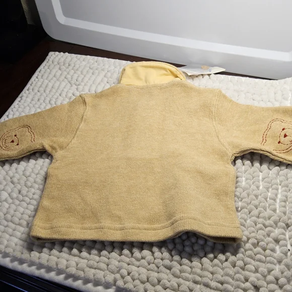 NWT Size 6 months Boya 2 piece Jacadi Tan and red Baby Outfit - Picture 7 of 10